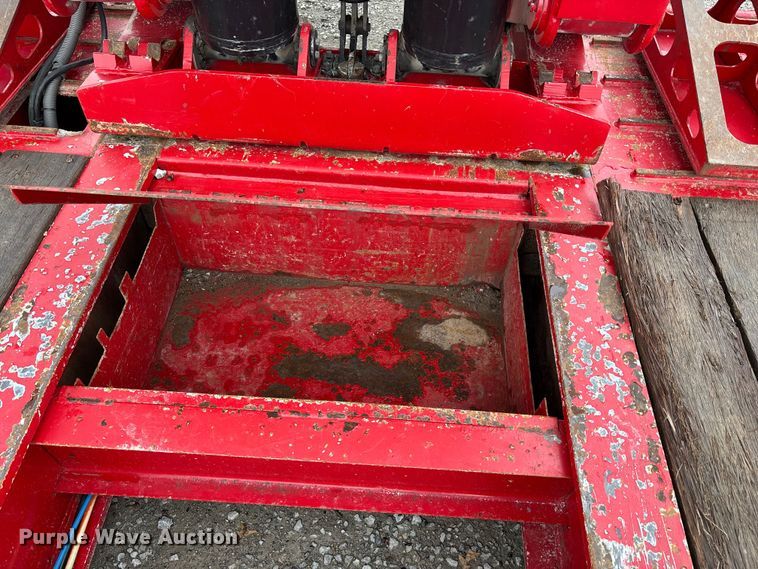 image for item FB3575 2019 Rampant trailers LLC DG55 lowboy equipment trailer