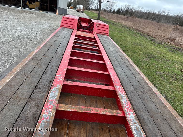 image for item FB3575 2019 Rampant trailers LLC DG55 lowboy equipment trailer