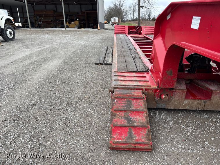 image for item FB3575 2019 Rampant trailers LLC DG55 lowboy equipment trailer
