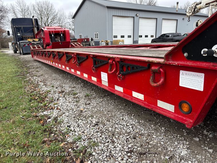 image for item FB3575 2019 Rampant trailers LLC DG55 lowboy equipment trailer