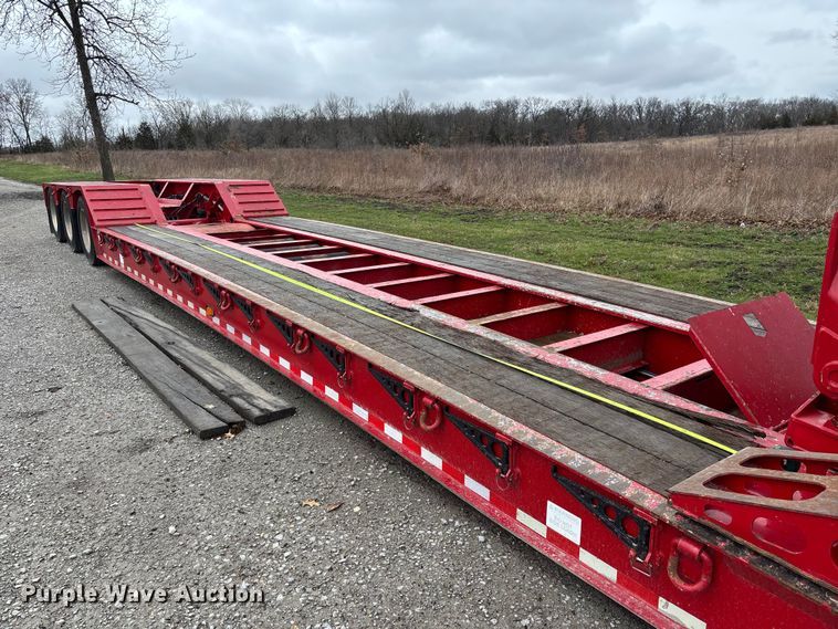 image for item FB3575 2019 Rampant trailers LLC DG55 lowboy equipment trailer