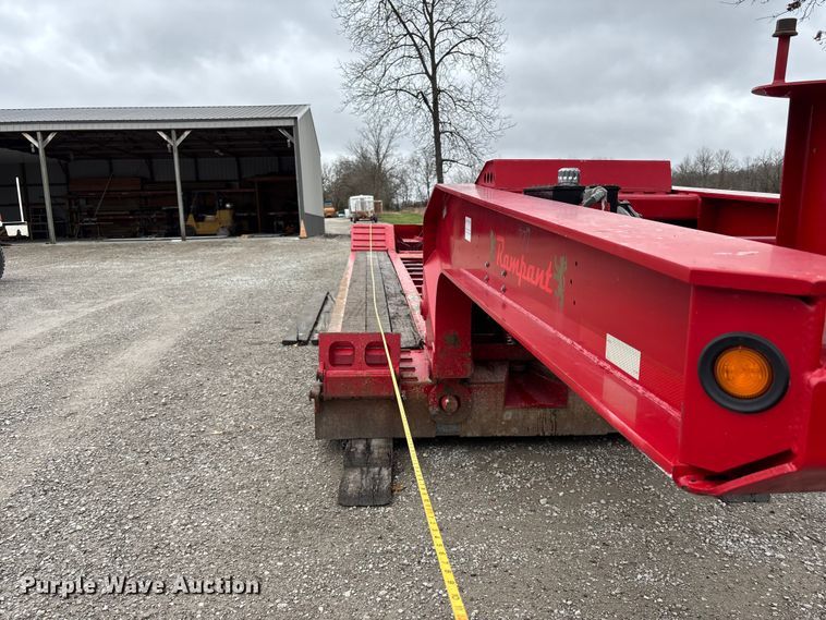 image for item FB3575 2019 Rampant trailers LLC DG55 lowboy equipment trailer
