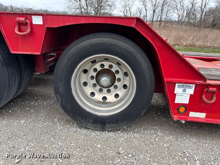 image for item FB3575 2019 Rampant trailers LLC DG55 lowboy equipment trailer