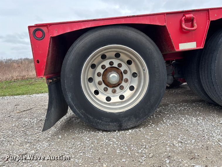 image for item FB3575 2019 Rampant trailers LLC DG55 lowboy equipment trailer