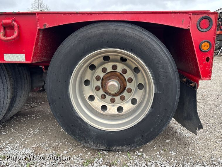 image for item FB3575 2019 Rampant trailers LLC DG55 lowboy equipment trailer