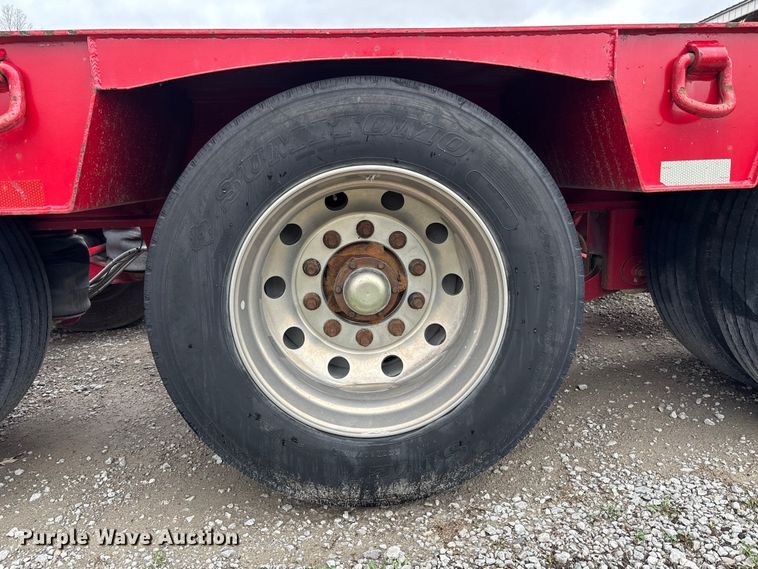 image for item FB3575 2019 Rampant trailers LLC DG55 lowboy equipment trailer