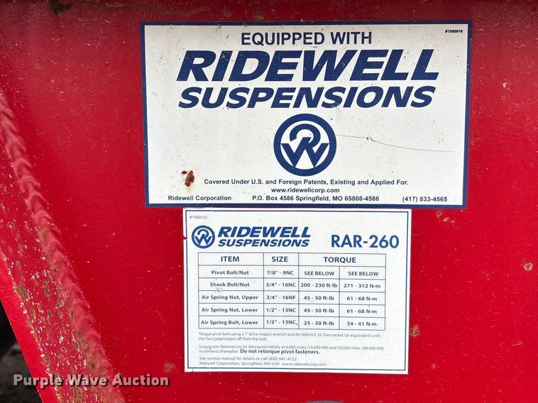 image for item FB3575 2019 Rampant trailers LLC DG55 lowboy equipment trailer