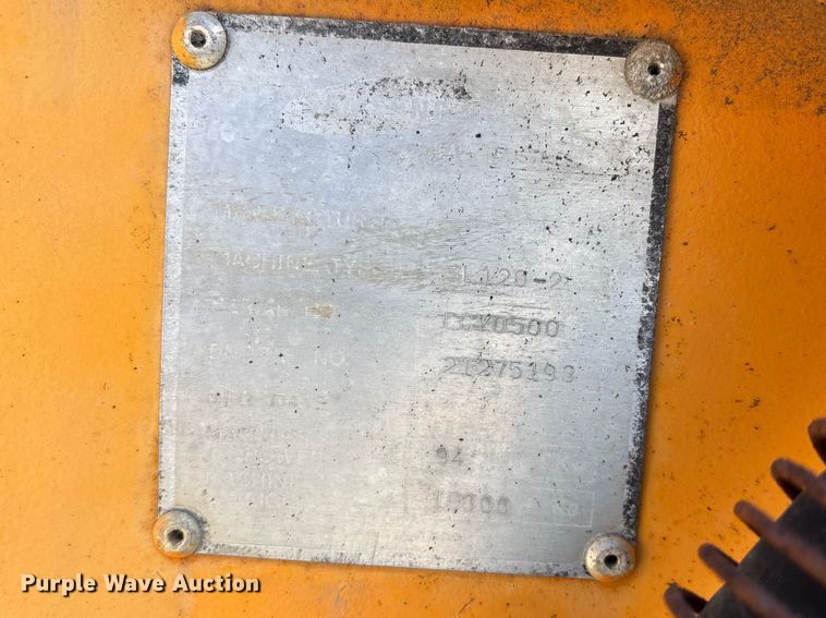 image for item FB3595 Samsung SL120-2 wheel loader