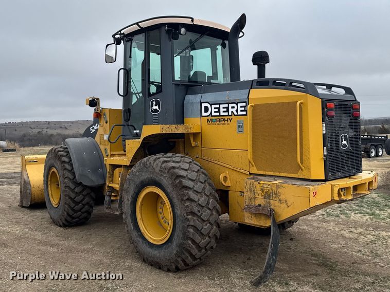 image for item FB6968 2013 John Deere 524K wheel loader