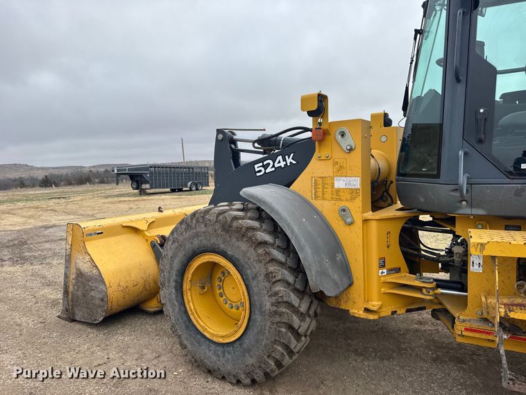 image for item FB6968 2013 John Deere 524K wheel loader