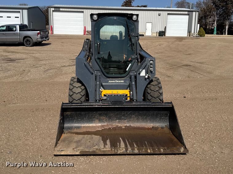 image for item FB6984 2020 John Deere 320G skid steer loader