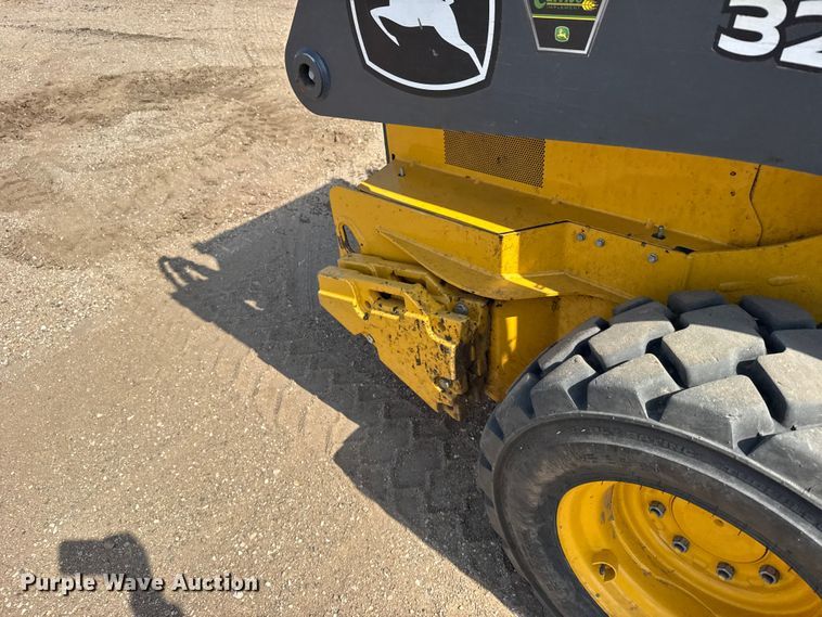 image for item FB6984 2020 John Deere 320G skid steer loader