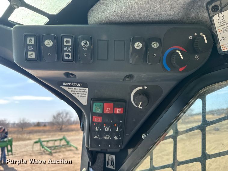 image for item FB6984 2020 John Deere 320G skid steer loader