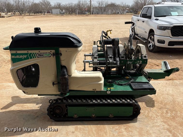 image for item FC2025 McElroy TracStar 412 pipe fusing machine