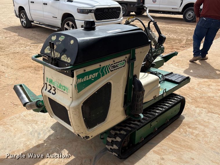 image for item FC2025 McElroy TracStar 412 pipe fusing machine