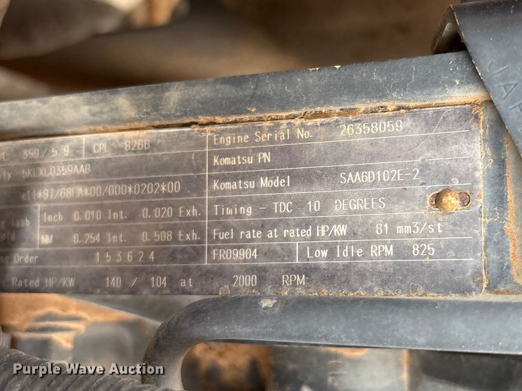 image for item FC2028 2005 Komatsu WA-250-5 wheel loader