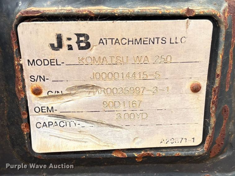 image for item FC2028 2005 Komatsu WA-250-5 wheel loader