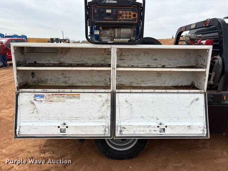 image for item FC2029 2020 Ford F350 Super Duty XL Crew Cab flatbed pickup truck