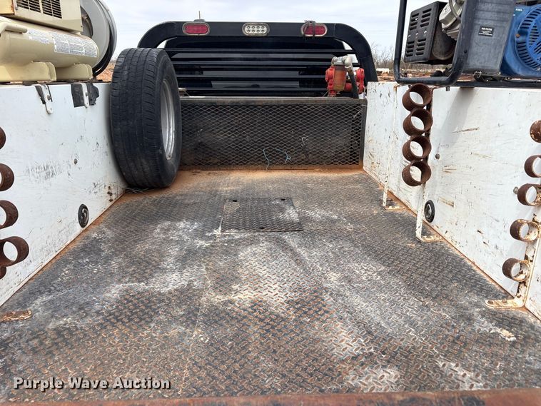 image for item FC2029 2020 Ford F350 Super Duty XL Crew Cab flatbed pickup truck