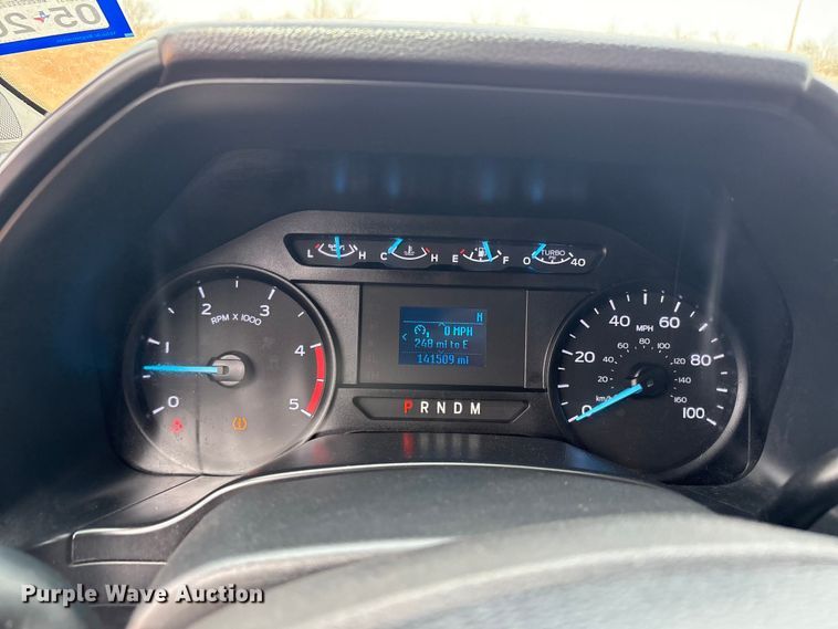 image for item FC2029 2020 Ford F350 Super Duty XL Crew Cab flatbed pickup truck