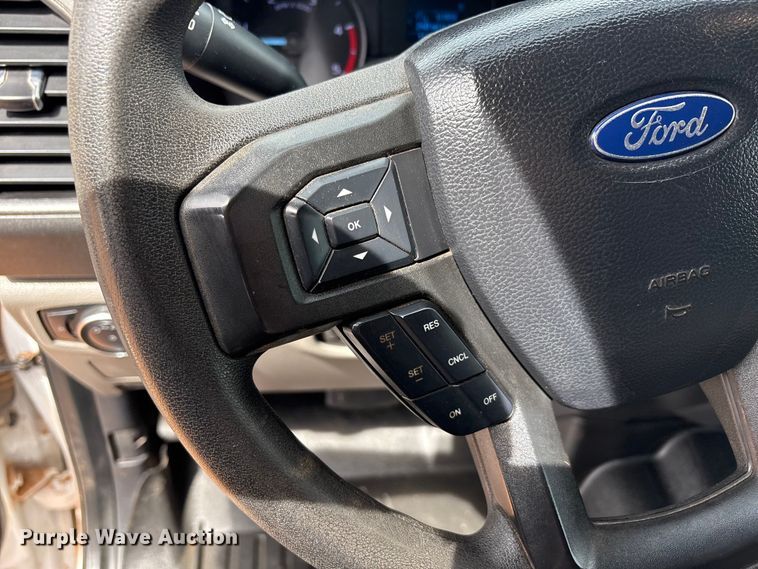 image for item FC2029 2020 Ford F350 Super Duty XL Crew Cab flatbed pickup truck