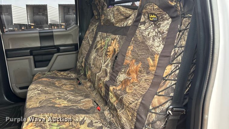 image for item FC2029 2020 Ford F350 Super Duty XL Crew Cab flatbed pickup truck