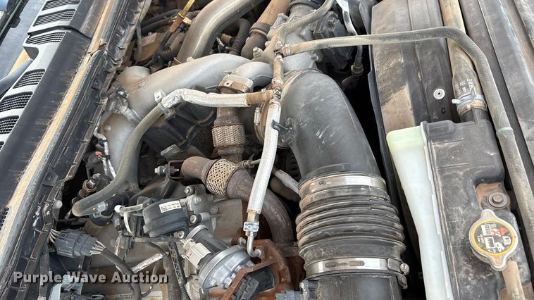 image for item FC2029 2020 Ford F350 Super Duty XL Crew Cab flatbed pickup truck