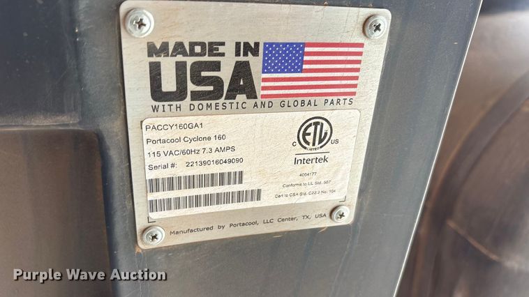 image for item FC2033 2022 Amacsa CB76X16ABPM3T cooling trailer