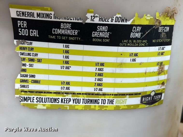 image for item FC2036 2006 Freightliner Business Class M2 flatbed truck with mud mixing truck