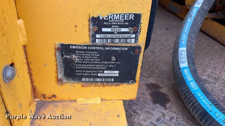 image for item FC2036 2006 Freightliner Business Class M2 flatbed truck with mud mixing truck