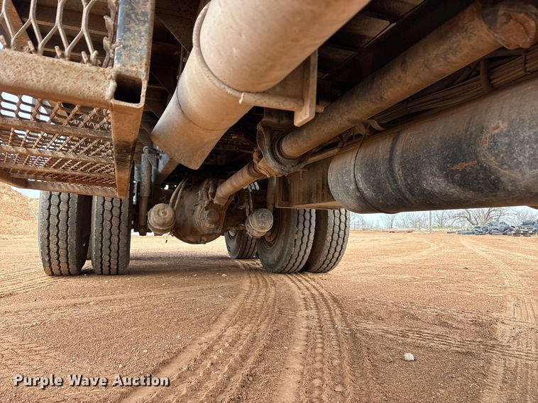 image for item FC2036 2006 Freightliner Business Class M2 flatbed truck with mud mixing truck