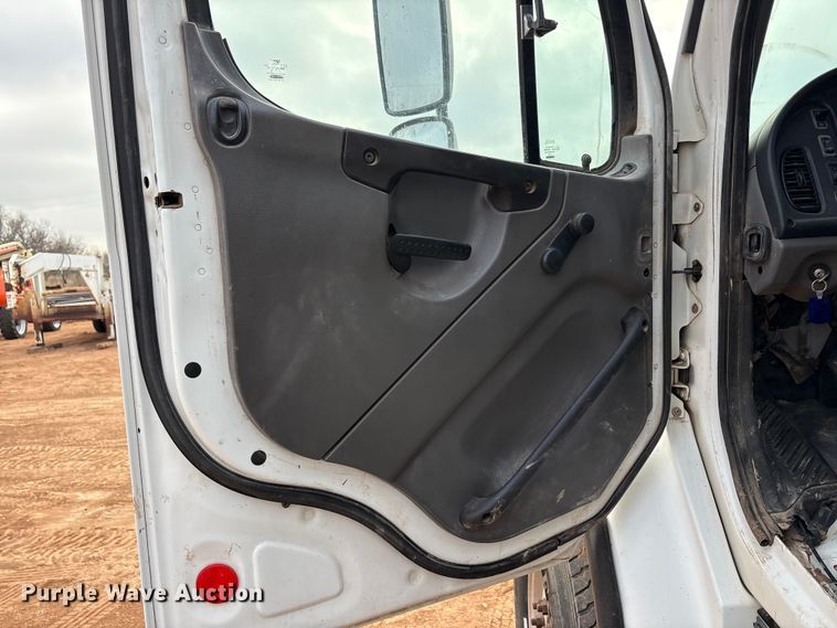 image for item FC2036 2006 Freightliner Business Class M2 flatbed truck with mud mixing truck