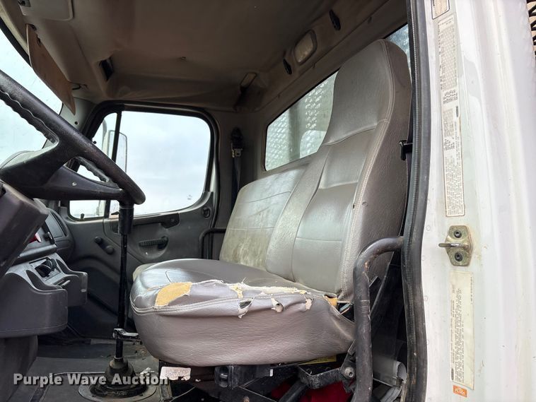 image for item FC2036 2006 Freightliner Business Class M2 flatbed truck with mud mixing truck