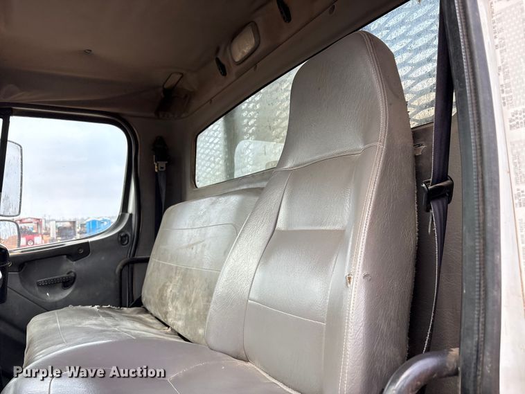 image for item FC2036 2006 Freightliner Business Class M2 flatbed truck with mud mixing truck