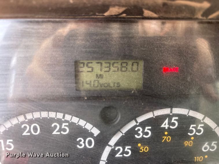 image for item FC2036 2006 Freightliner Business Class M2 flatbed truck with mud mixing truck