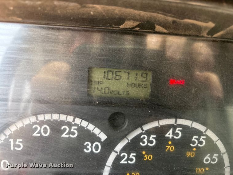 image for item FC2036 2006 Freightliner Business Class M2 flatbed truck with mud mixing truck