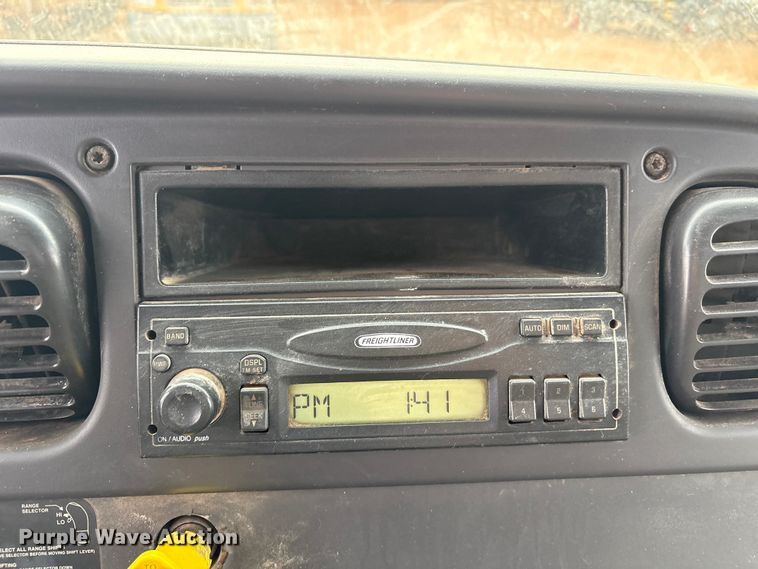 image for item FC2036 2006 Freightliner Business Class M2 flatbed truck with mud mixing truck