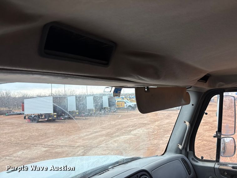 image for item FC2036 2006 Freightliner Business Class M2 flatbed truck with mud mixing truck