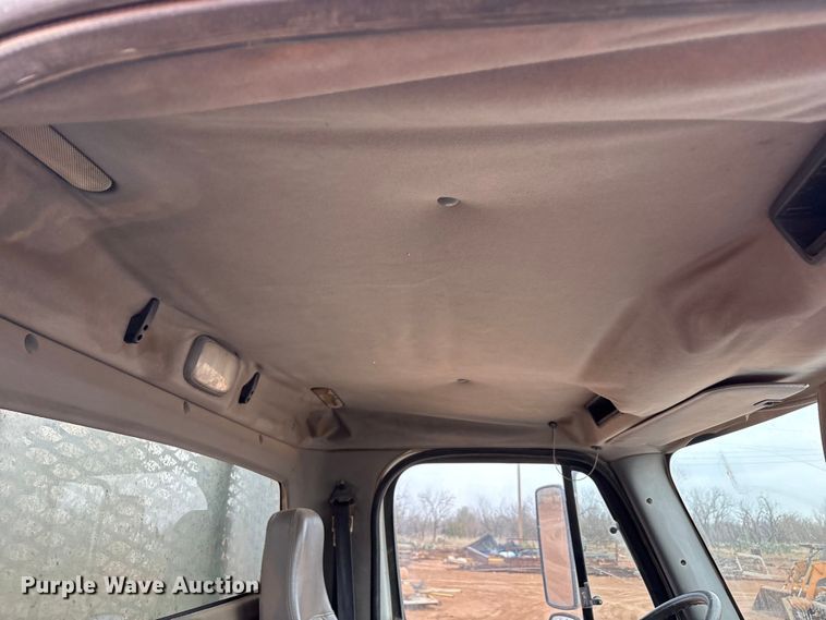 image for item FC2036 2006 Freightliner Business Class M2 flatbed truck with mud mixing truck