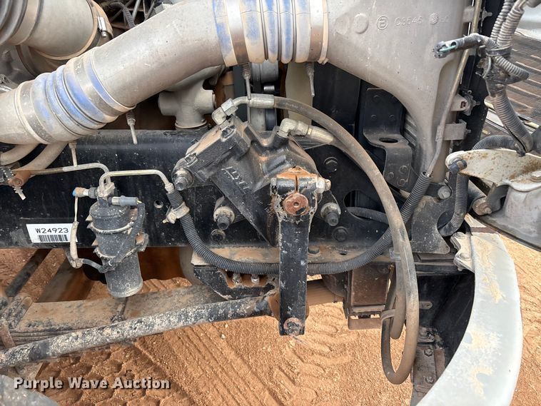 image for item FC2036 2006 Freightliner Business Class M2 flatbed truck with mud mixing truck