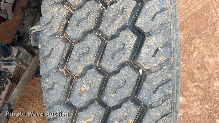 image for item FC2036 2006 Freightliner Business Class M2 flatbed truck with mud mixing truck