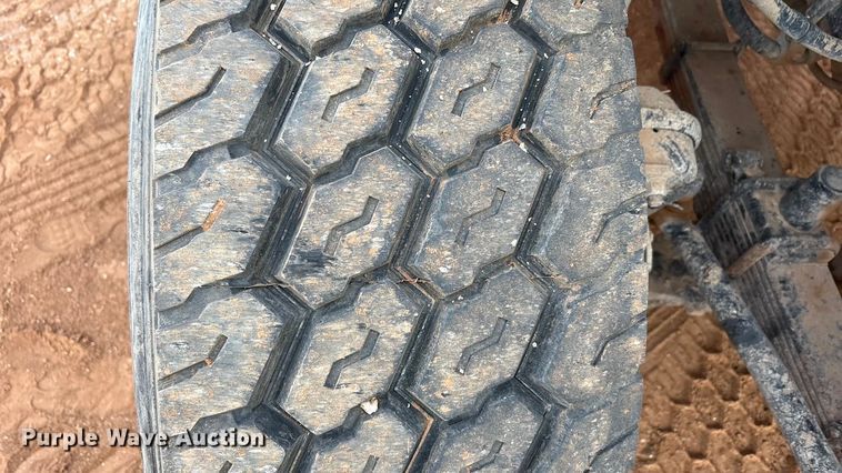 image for item FC2036 2006 Freightliner Business Class M2 flatbed truck with mud mixing truck