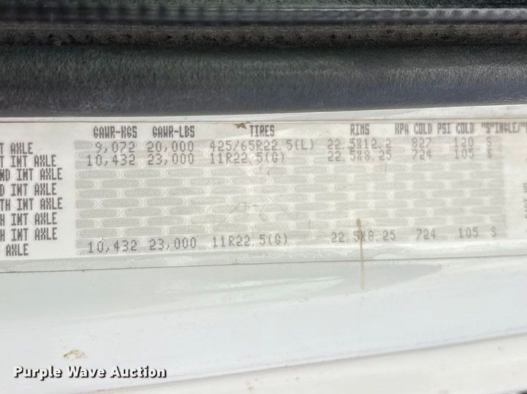 image for item FC2036 2006 Freightliner Business Class M2 flatbed truck with mud mixing truck