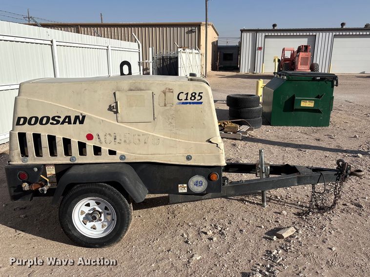 image for item FC2042 2013 Doosan C185 air compressor
