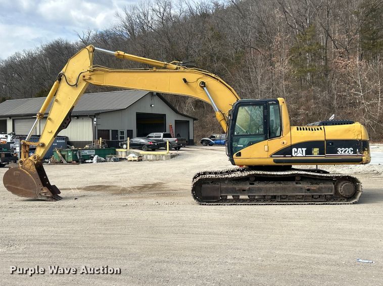 image for item FC5077 2005 Caterpillar 322C L excavator