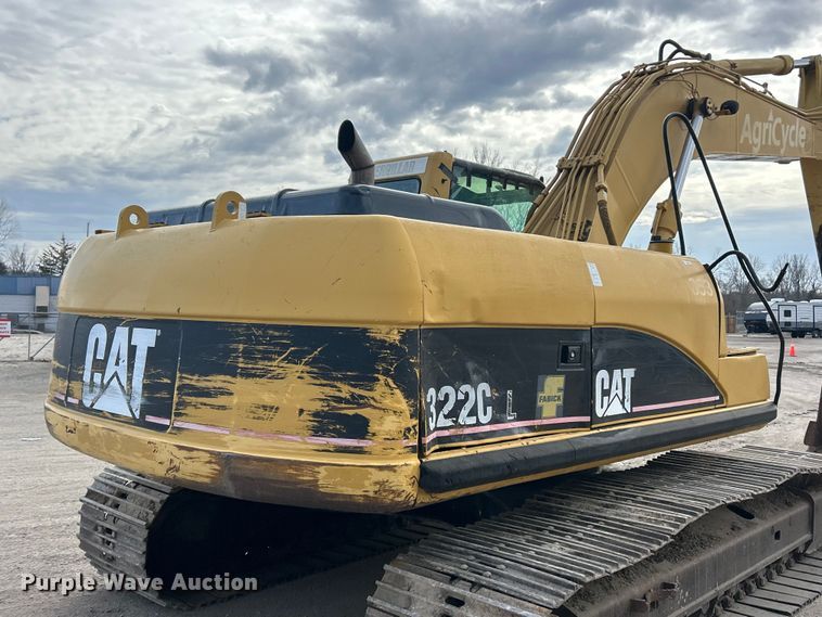 image for item FC5077 2005 Caterpillar 322C L excavator