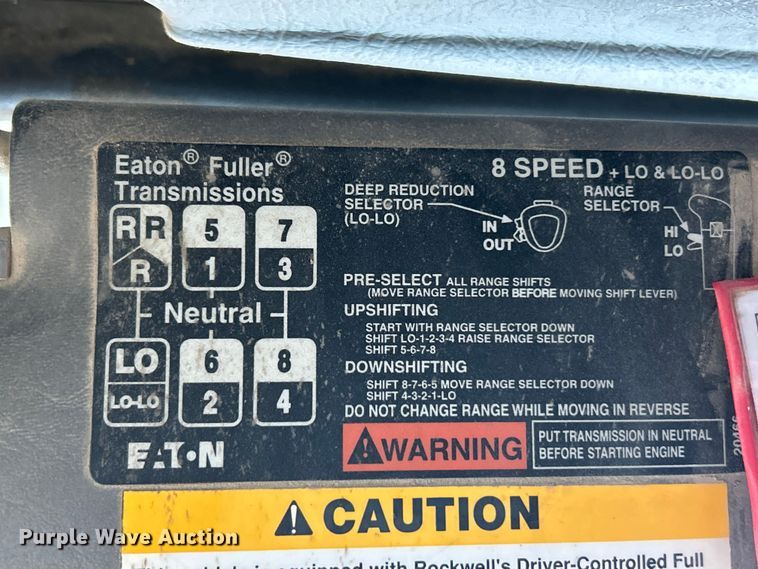 image for item FC5108 2000 Western Star 4800 dump truck