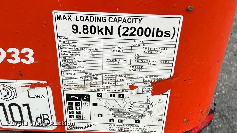image for item FC5134 Canycom SC75 concrete buggy