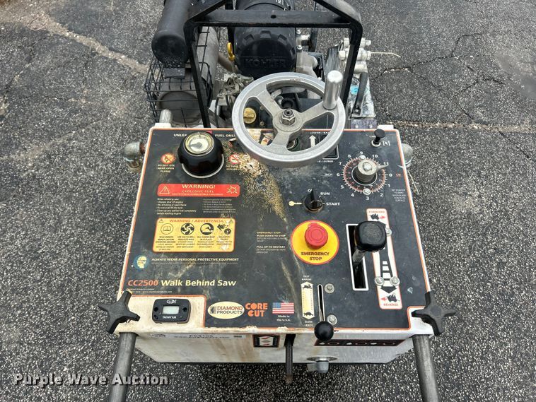 image for item FC5135 Diamond Products CC2500 concrete saw