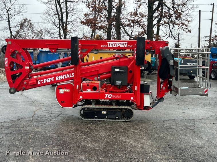 image for item FC5137 2020 Teupen TC60AJ boom lift